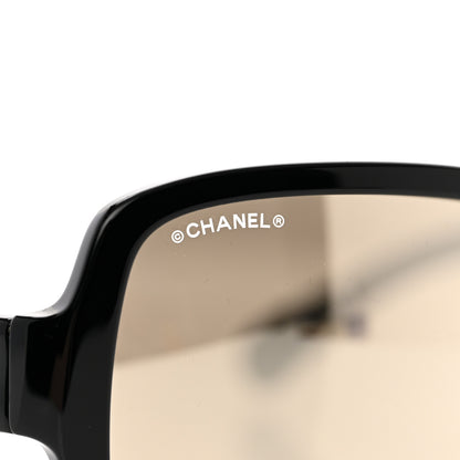Chanel Acetate Polarized Square Sunglasses 5408 Black 7 of 9