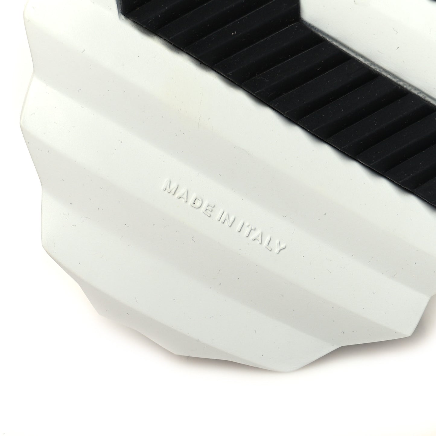 Goatskin Suede Goatskin Bouncing Sneakers 37 White Black