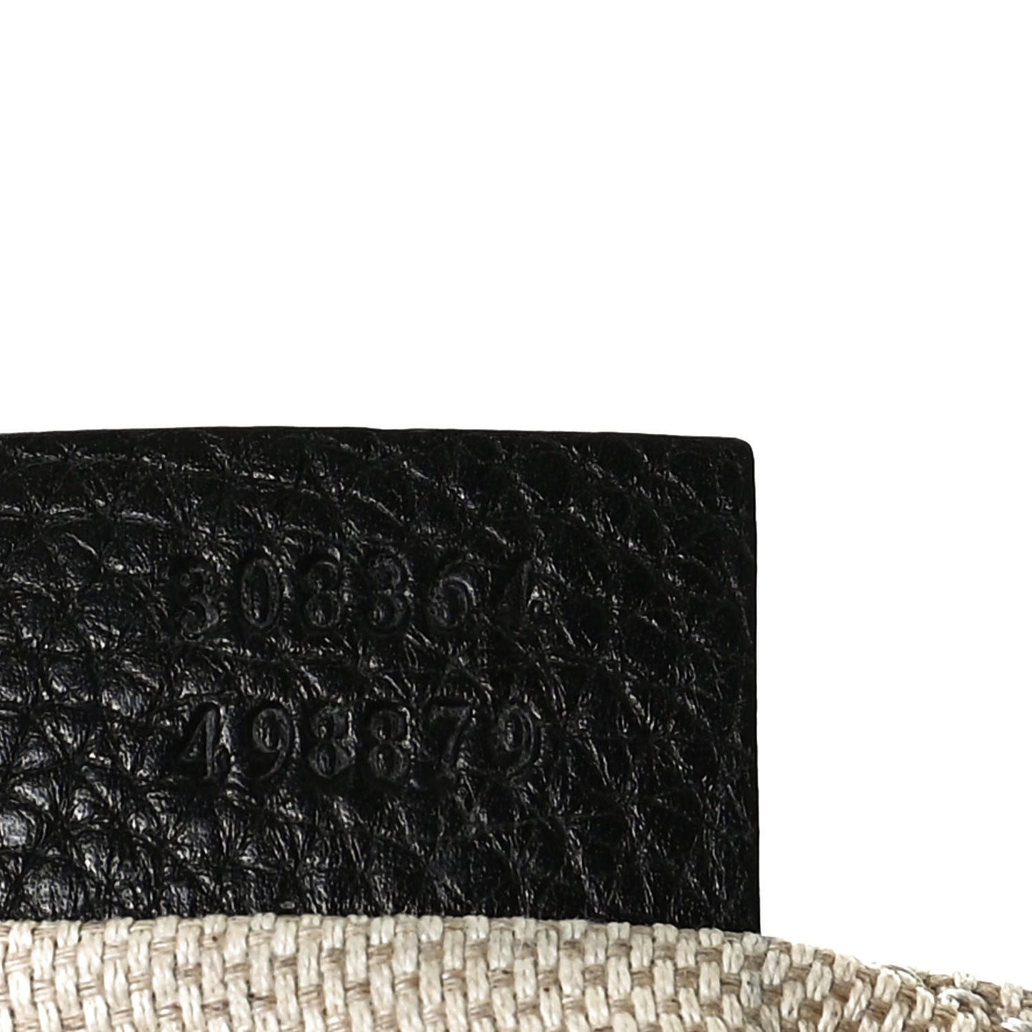 Pebbled Calfskin Small Soho Disco Bag Black