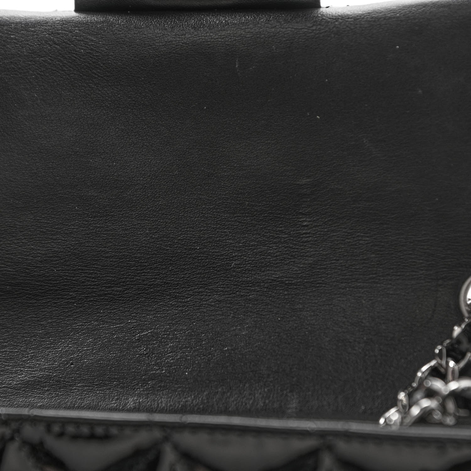 Chanel Patent Calfskin Quilted Extra Mini Rectangular Flap Black 12 of 12