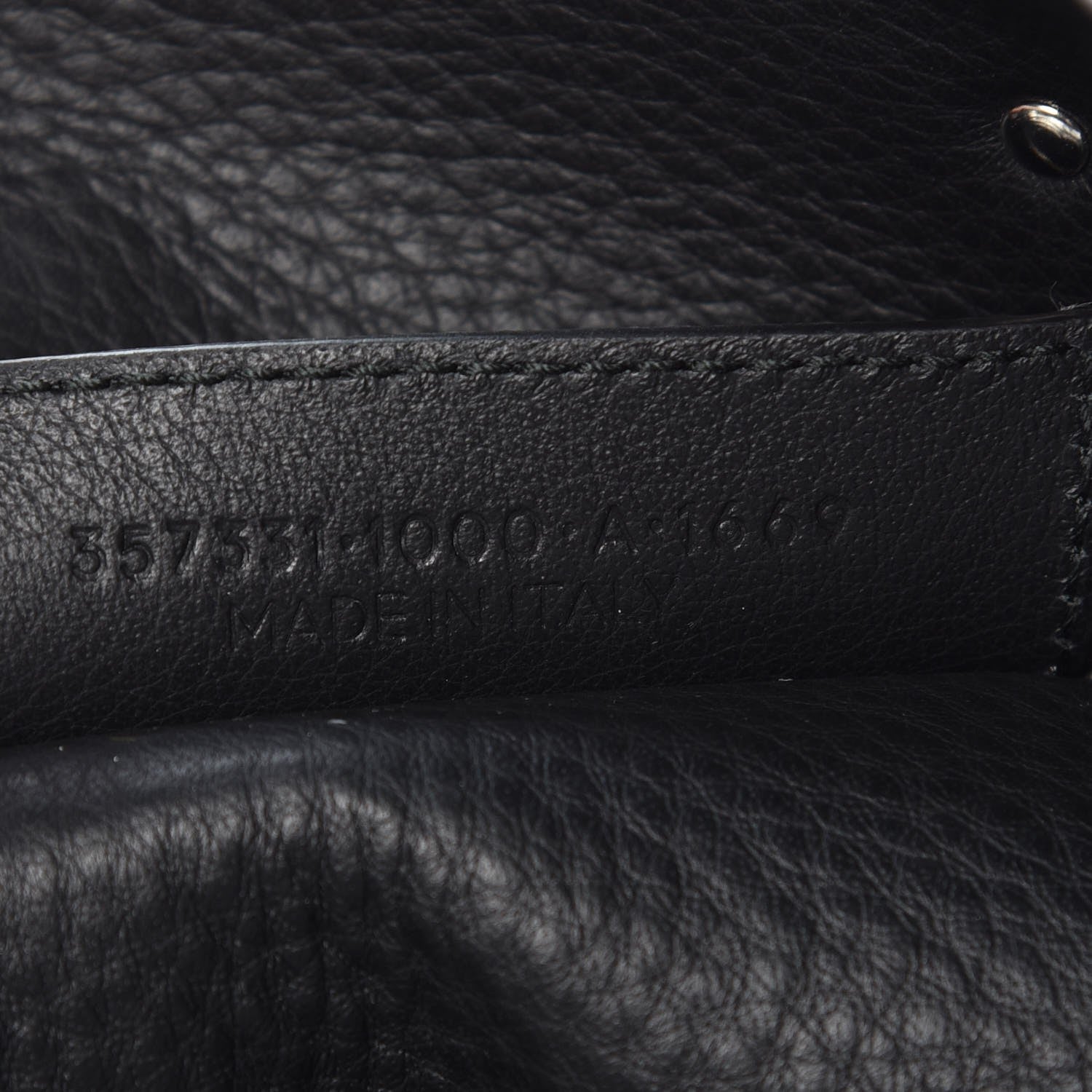 Balenciaga Supple Calfskin Papier A4 Zip Around Tote Black 7 of 7
