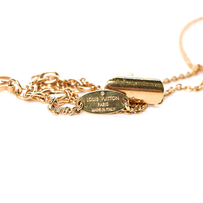 Louis Vuitton Essential V Necklace Gold 4 of 5