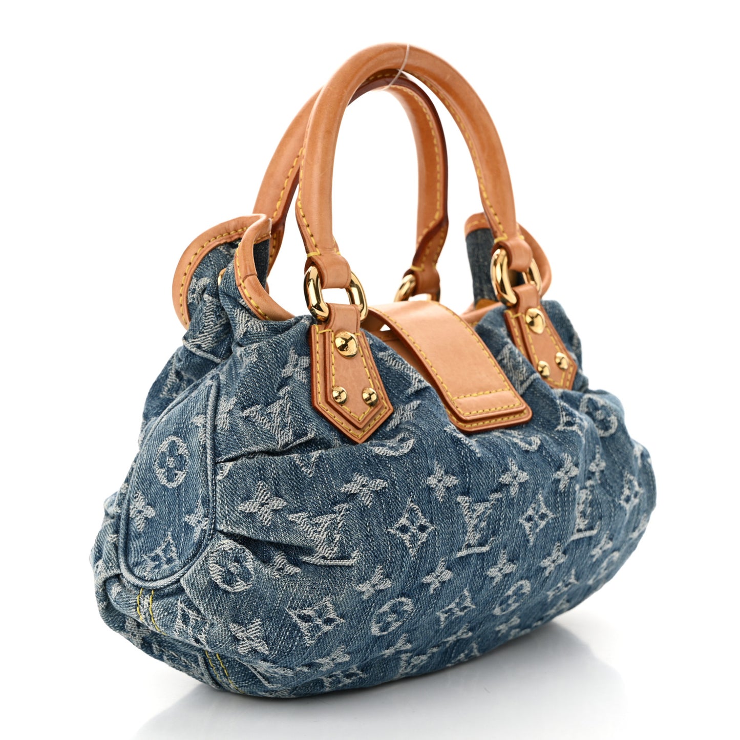 Monogram Denim Pleaty Blue