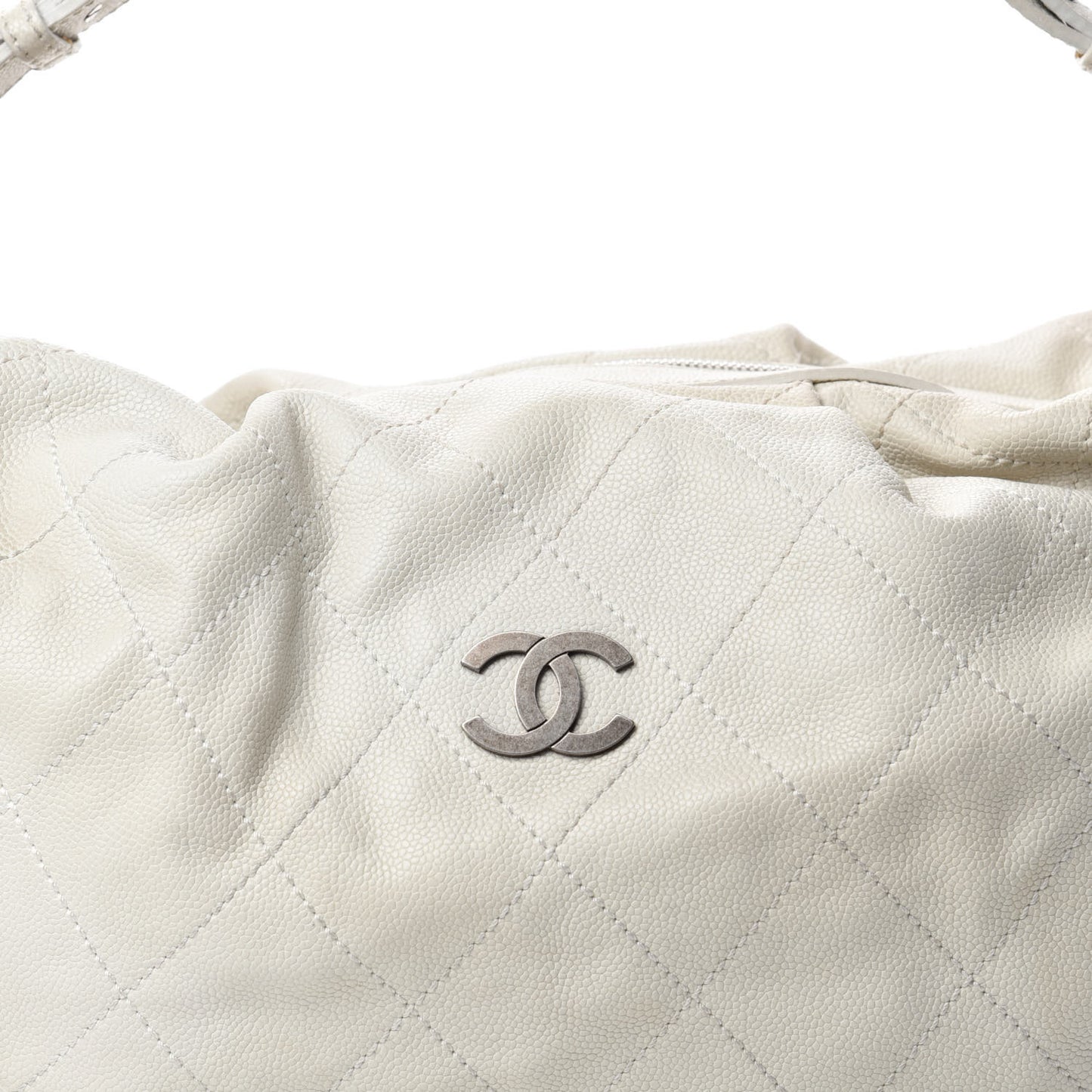 Caviar Large Outdoor Ligne Hobo White