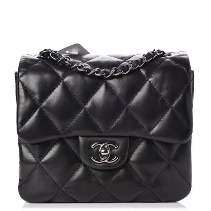 Chanel Lambskin Quilted Flap Black 1 of 9