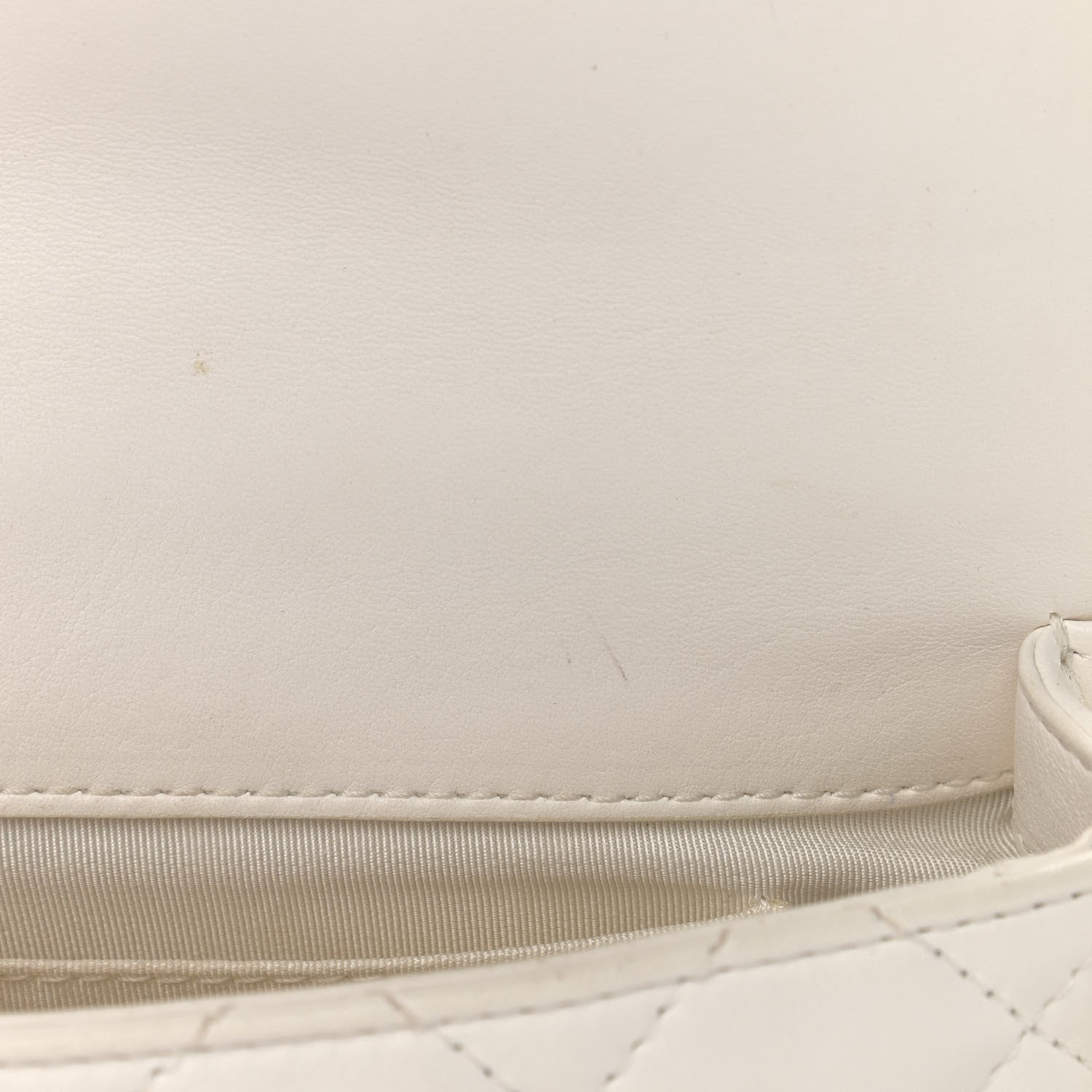 Chanel Lambskin Quilted Mini My Precious Flap White 16 of 17