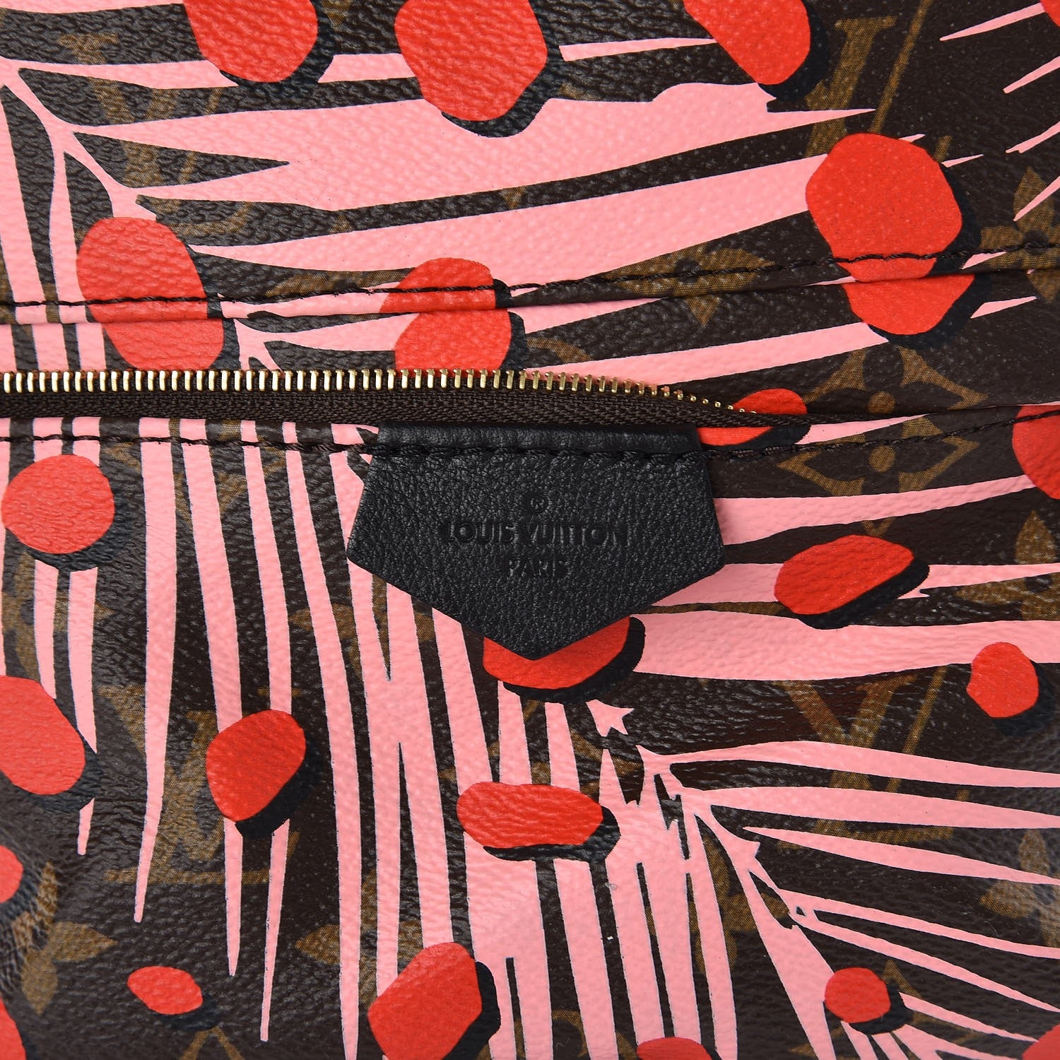 Louis Vuitton Monogram Jungle Dots Palm Springs Backpack PM Sugar Pink Poppy 8 of 8