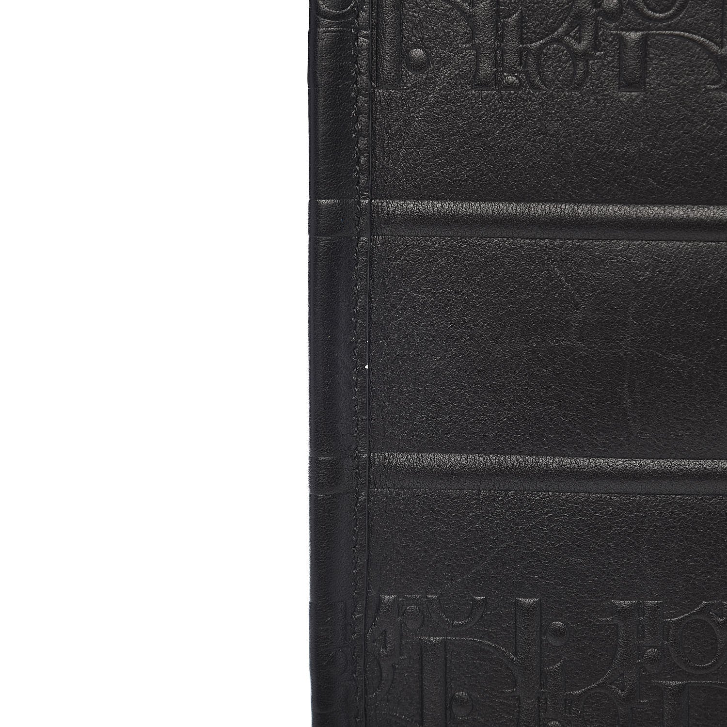 Christian Dior Oblique Calfskin Embossed Book Tote Black 8 of 12
