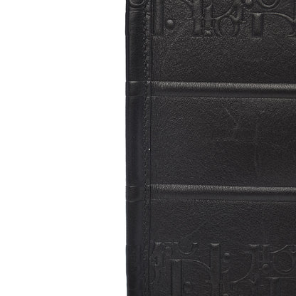 Christian Dior Oblique Calfskin Embossed Book Tote Black 8 of 12