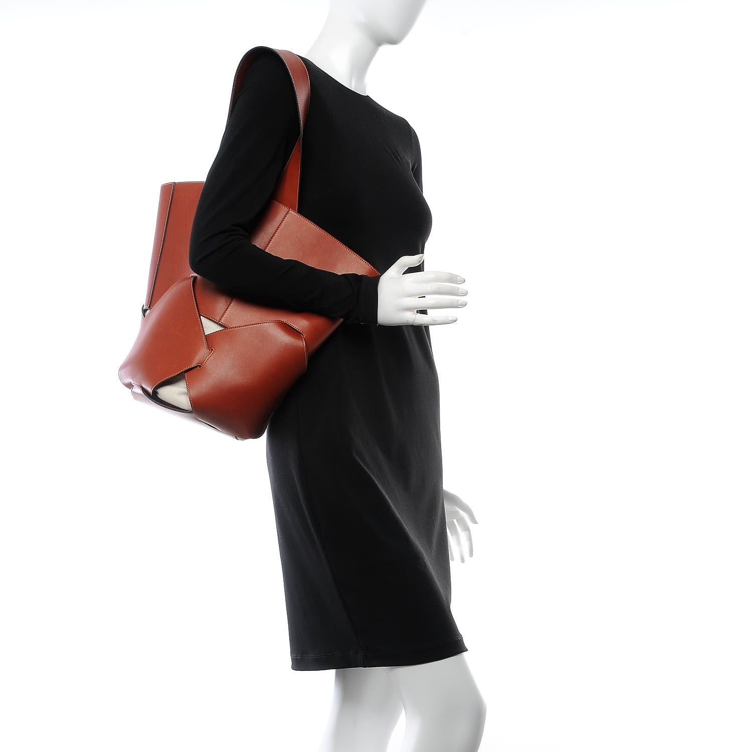 Celine Natural Calfskin Large Holdall Shoulder Bag Brick 2 of 18