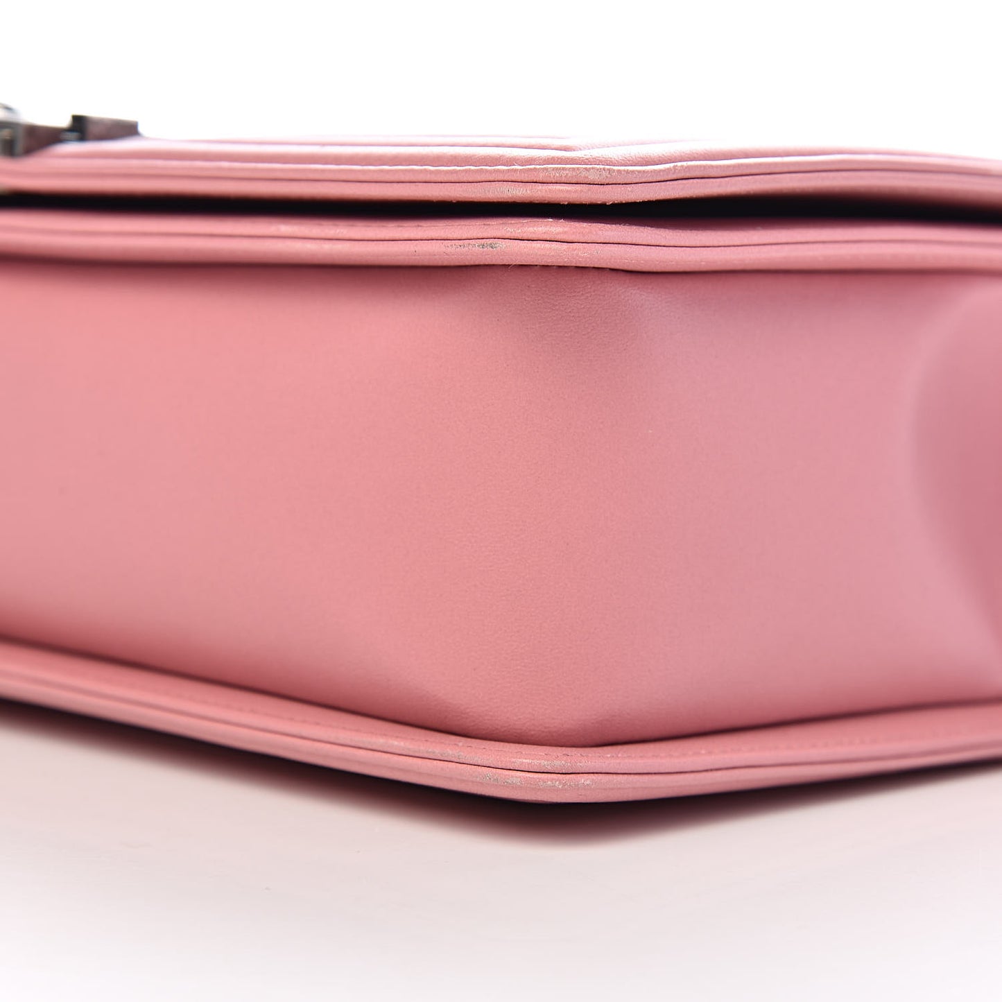 Lambskin Quilted New Medium Boy Flap Pink