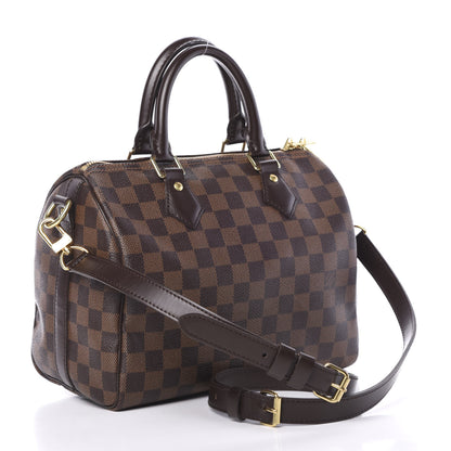 Louis Vuitton Damier Ebene Speedy Bandouliere 25 2 of 15