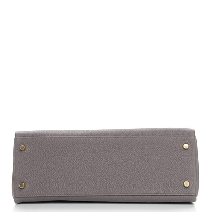 Hermes Togo Kelly Retourne 32 Etain 7 of 30
