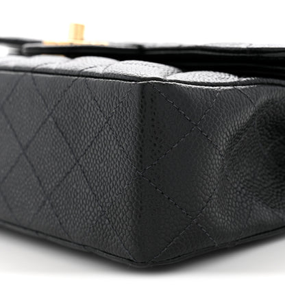 Chanel Caviar Quilted Small Double Flap Black 10 of 10