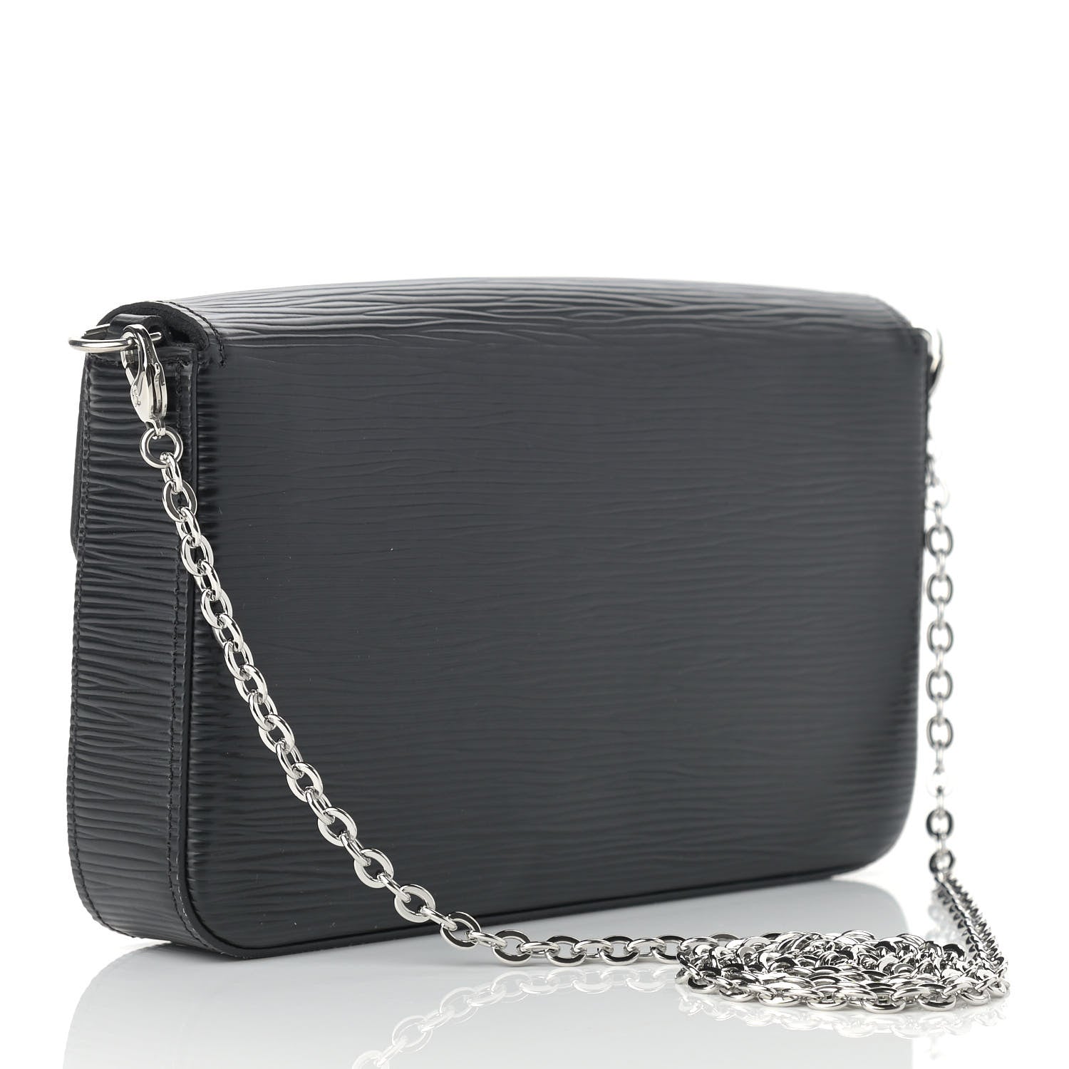 Louis Vuitton Epi Pochette Felicie Black 3 of 9
