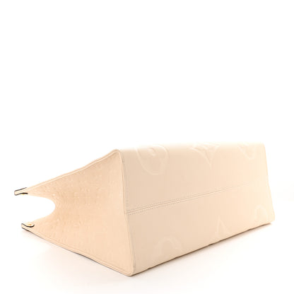 Louis Vuitton LOUIS VUITTON Empreinte Monogram Giant Onthego GM Creme 4 of 11