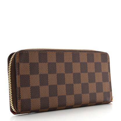 Louis Vuitton Damier Ebene Clemence Wallet Cherry 3 of 7