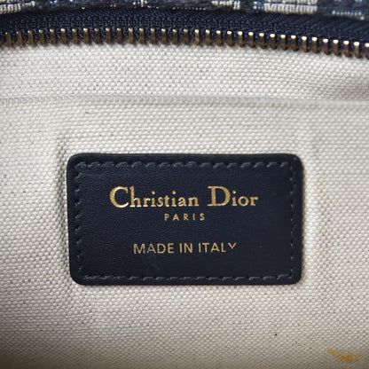 Christian Dior Oblique Diorquake Clutch Blue 6 of 7