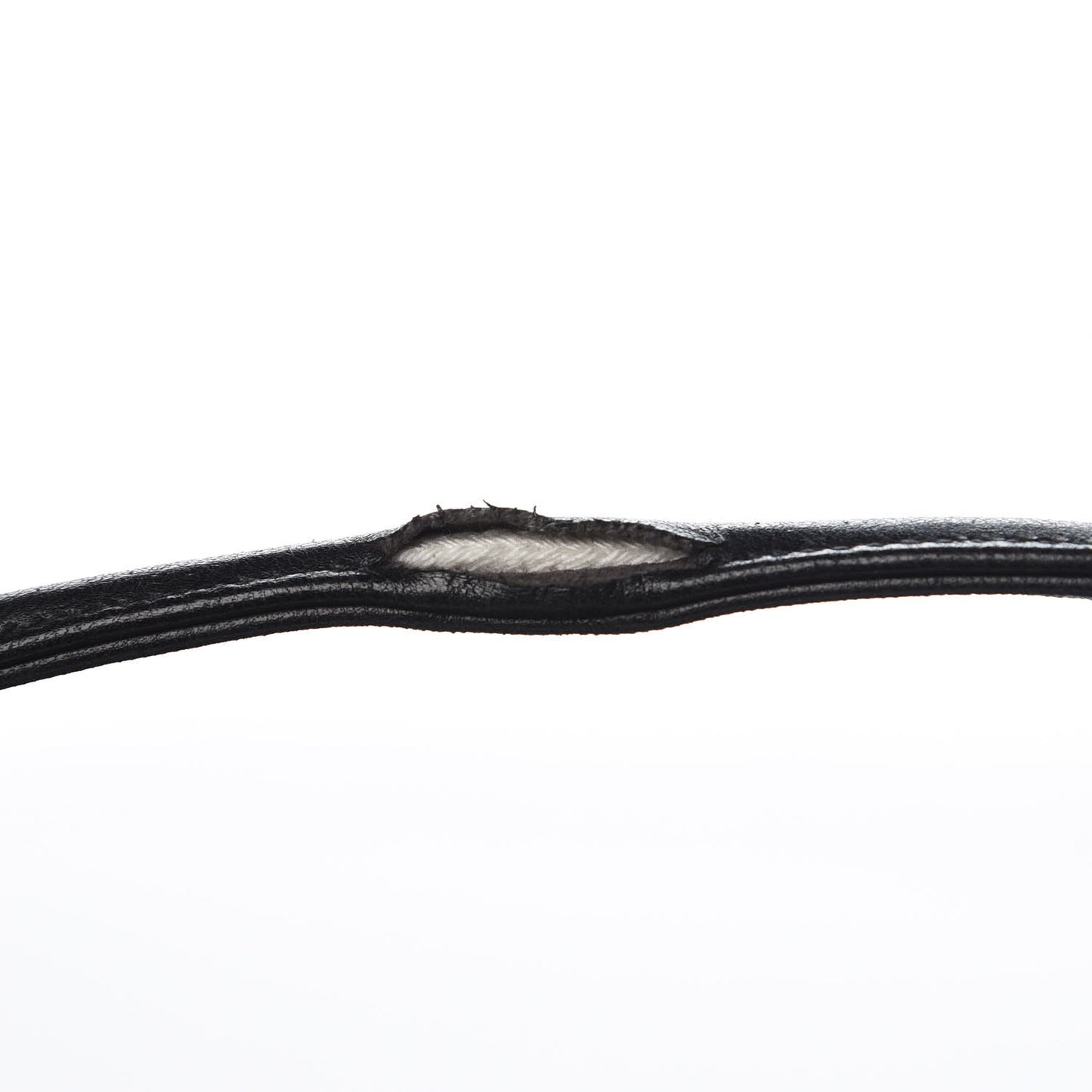 Lambskin Chevron Quilted Shoulder Bag Black