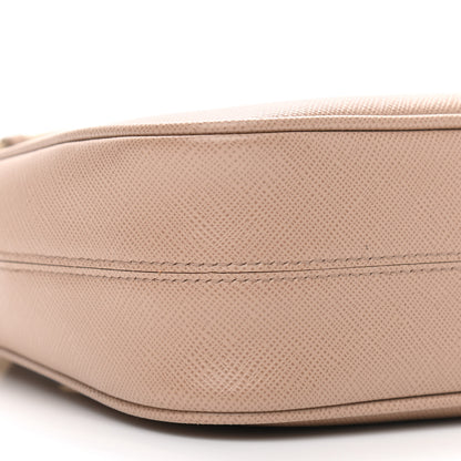 Prada Saffiano Re-Edition 2005 Shoulder Bag Cammeo Beige 11 of 13