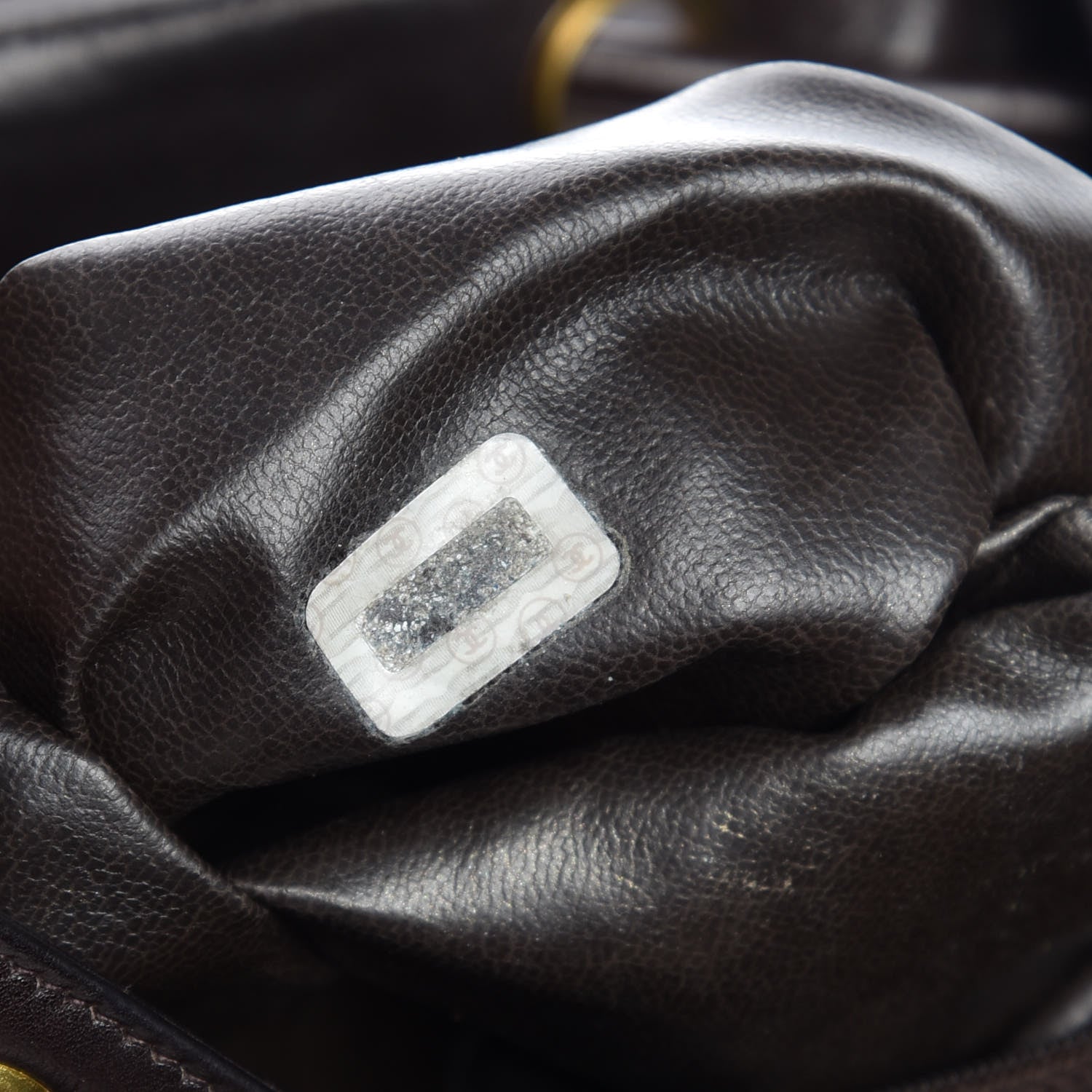 Chanel Wool Quilted Backpack Brown 9 of 15