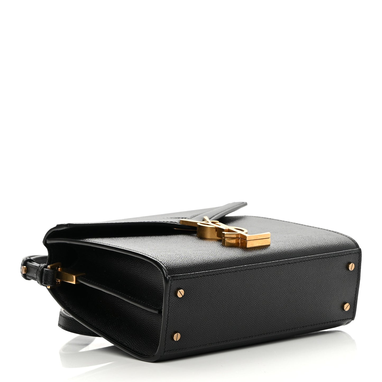 Grain de Poudre Mini Classic Monogram Cassandra Top Handle Black