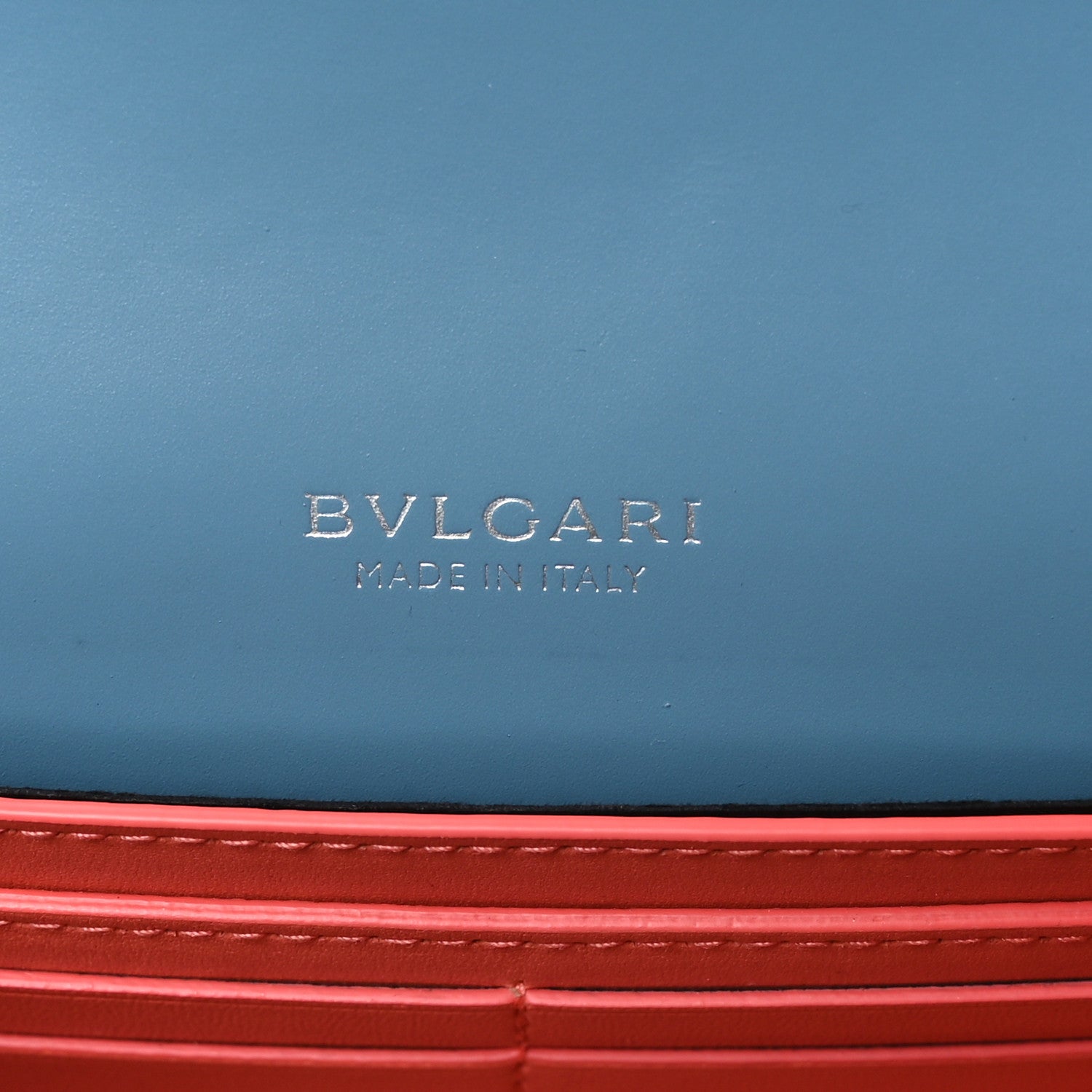 Bulgari Calfskin Serpenti Forever Crossbody Bag Blue 6 of 9
