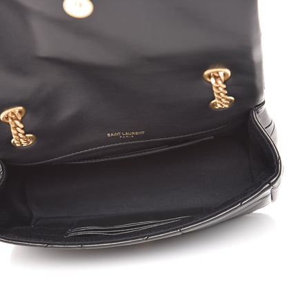 Saint Laurent Lambskin Patchwork Monogram Small Jamie Black 5 of 9