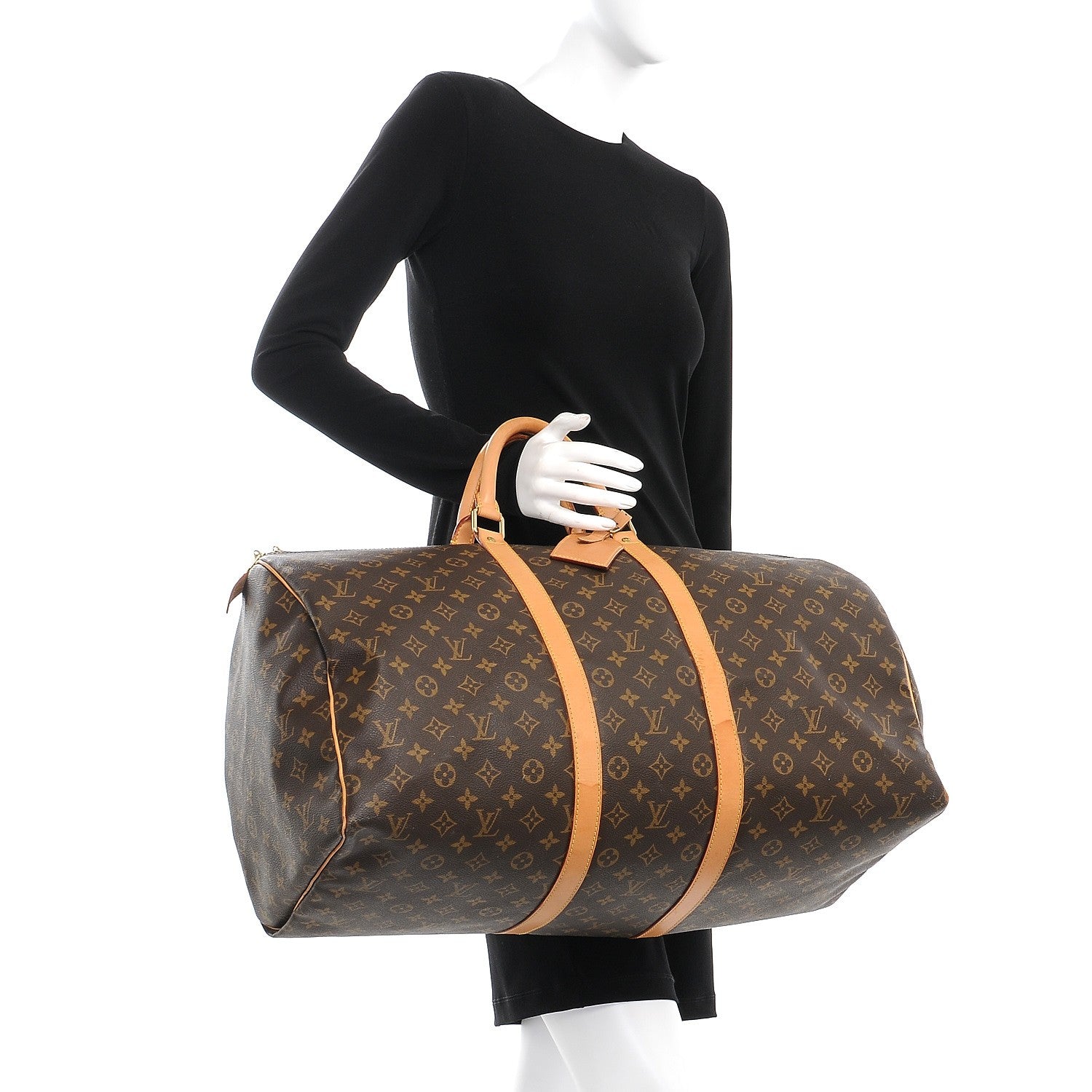 Louis Vuitton Monogram Keepall 55 2 of 19