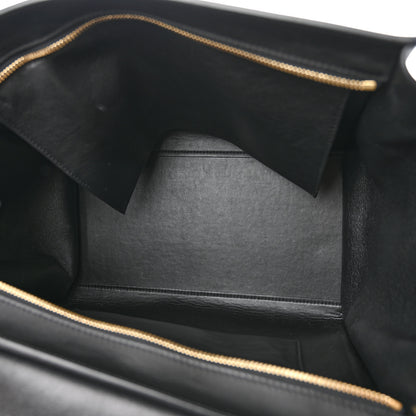Celine Calfskin Suede Medium Tri-Color Trapeze Grey 5 of 18