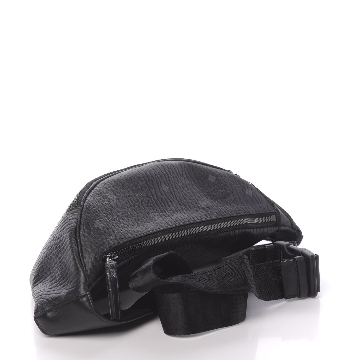 MCM Visetos Stark Belt Bag Black 3 of 10
