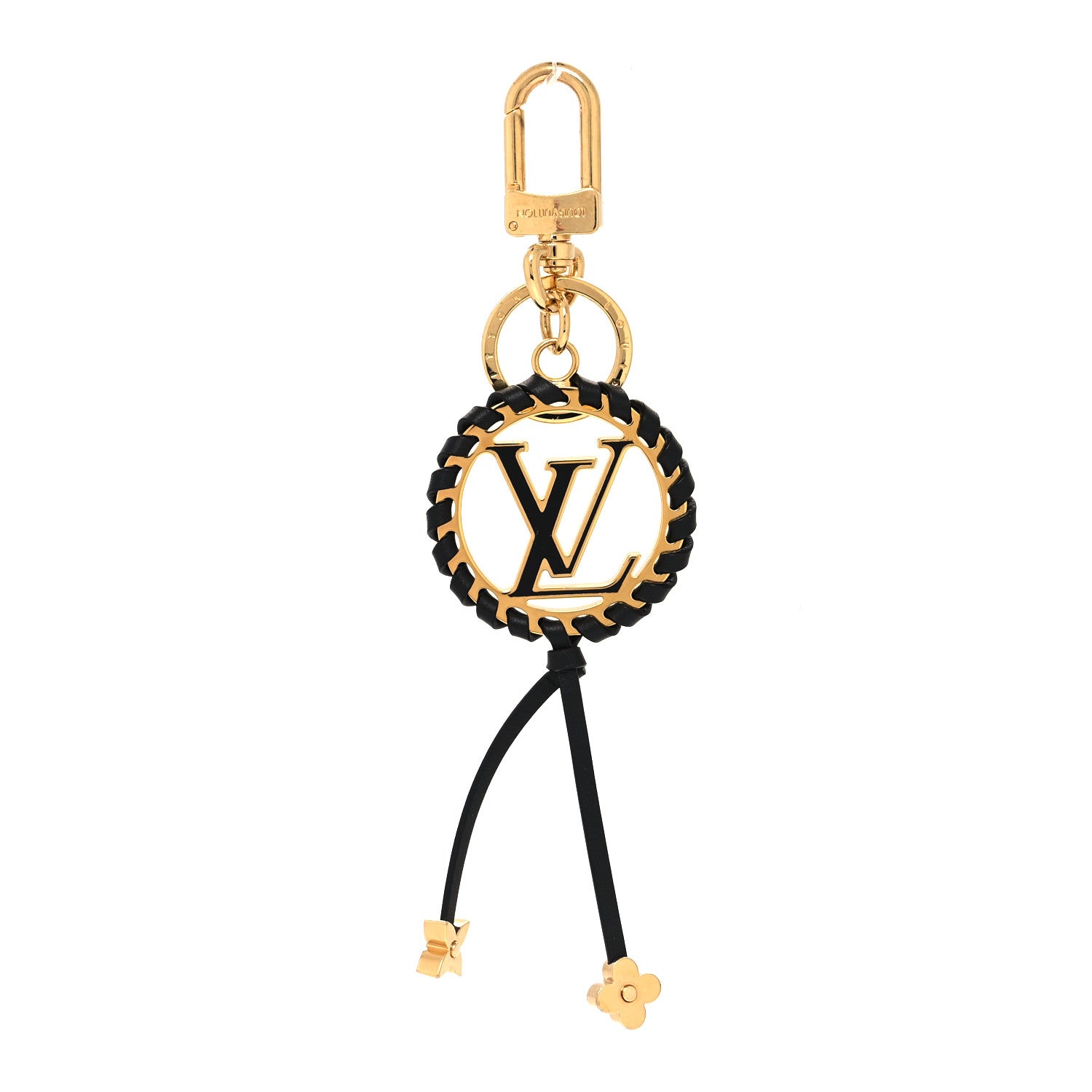 Louis Vuitton Very Bag Charm Key Holder Black 1 of 5