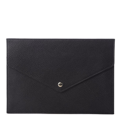 Gucci Pebbled Calfskin Soho Document Holder Black 1 of 6