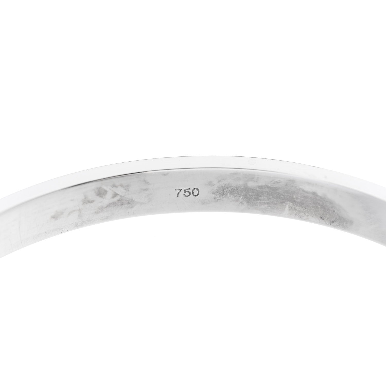 Cartier 18K White Gold LOVE Bracelet 18 7 of 9