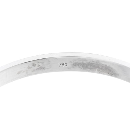 Cartier 18K White Gold LOVE Bracelet 18 7 of 9