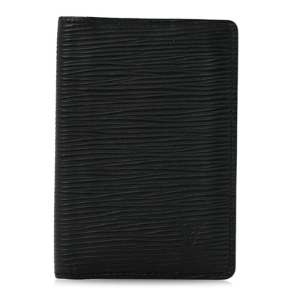 Louis Vuitton Epi Monogram Eclipse Pocket Organizer Black 1 of 8