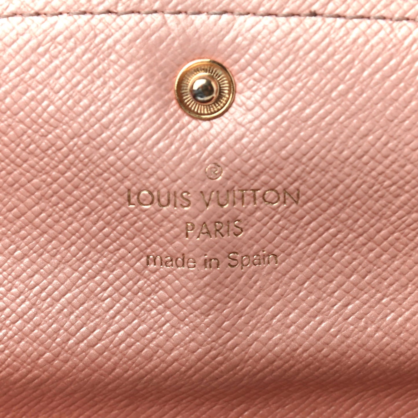 Monogram Emilie Wallet Rose Nacre