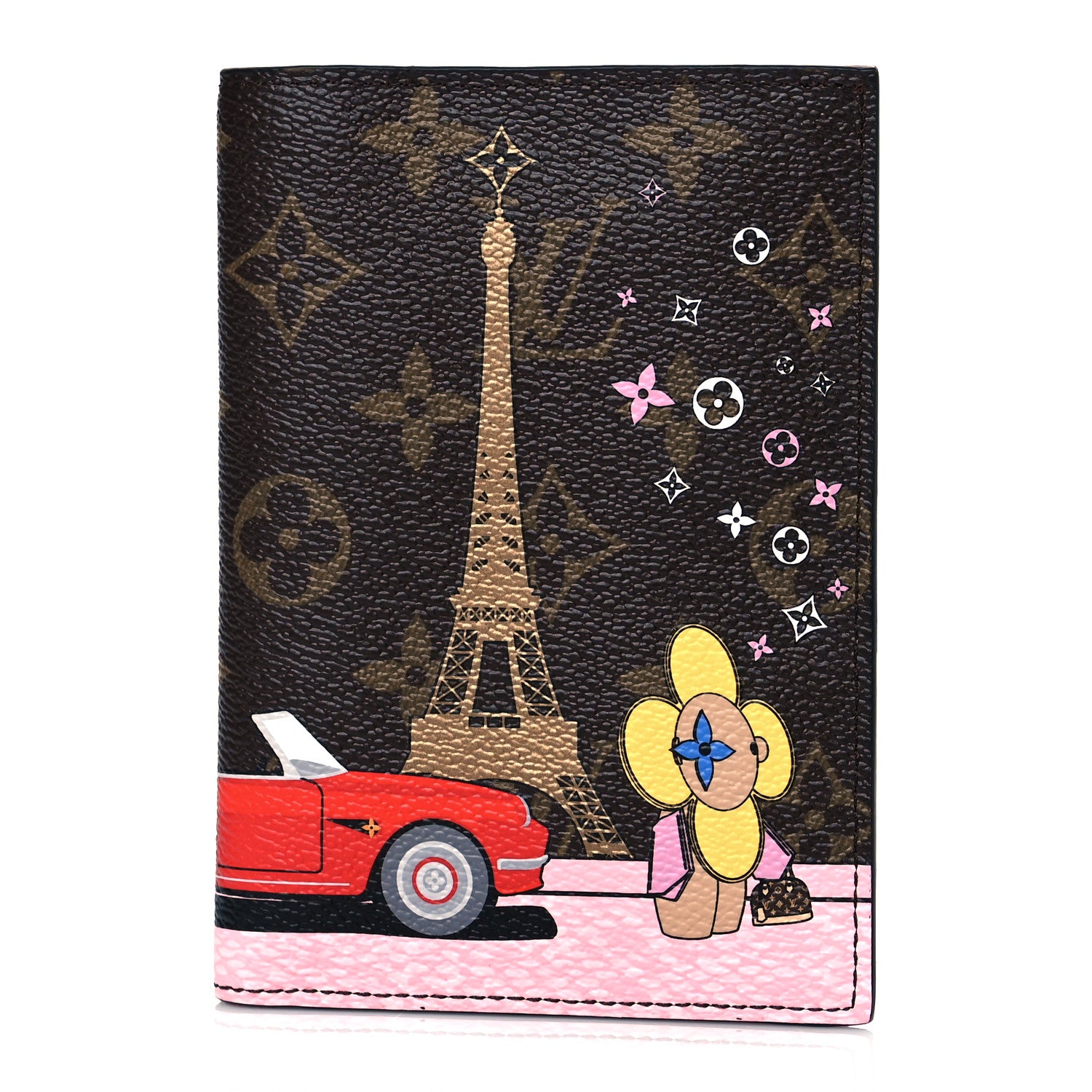 Louis Vuitton Monogram 2019 Christmas Animation Passport Cover Rouge 1 of 8