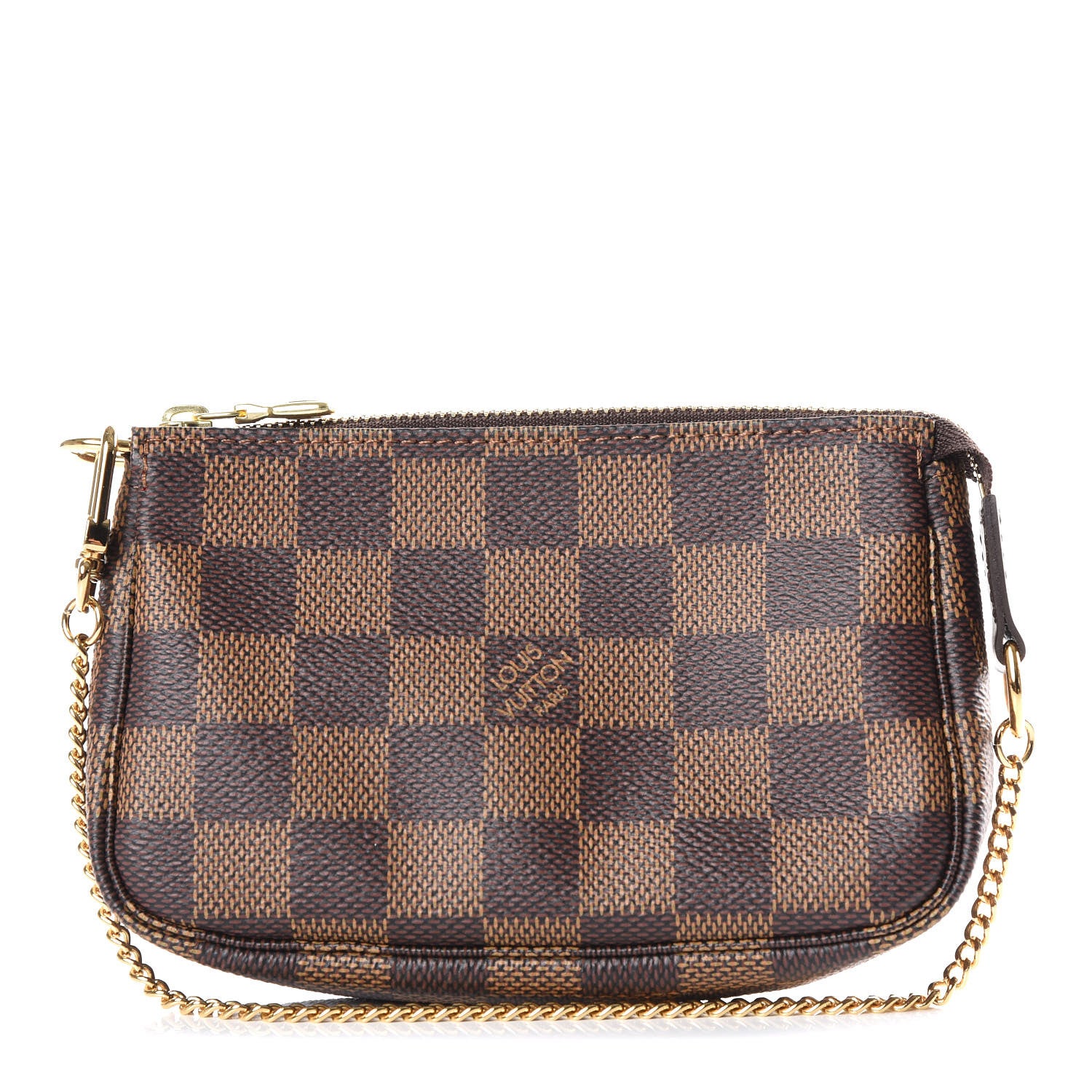 Louis Vuitton Damier Ebene Mini Pochette Accessories 1 of 9