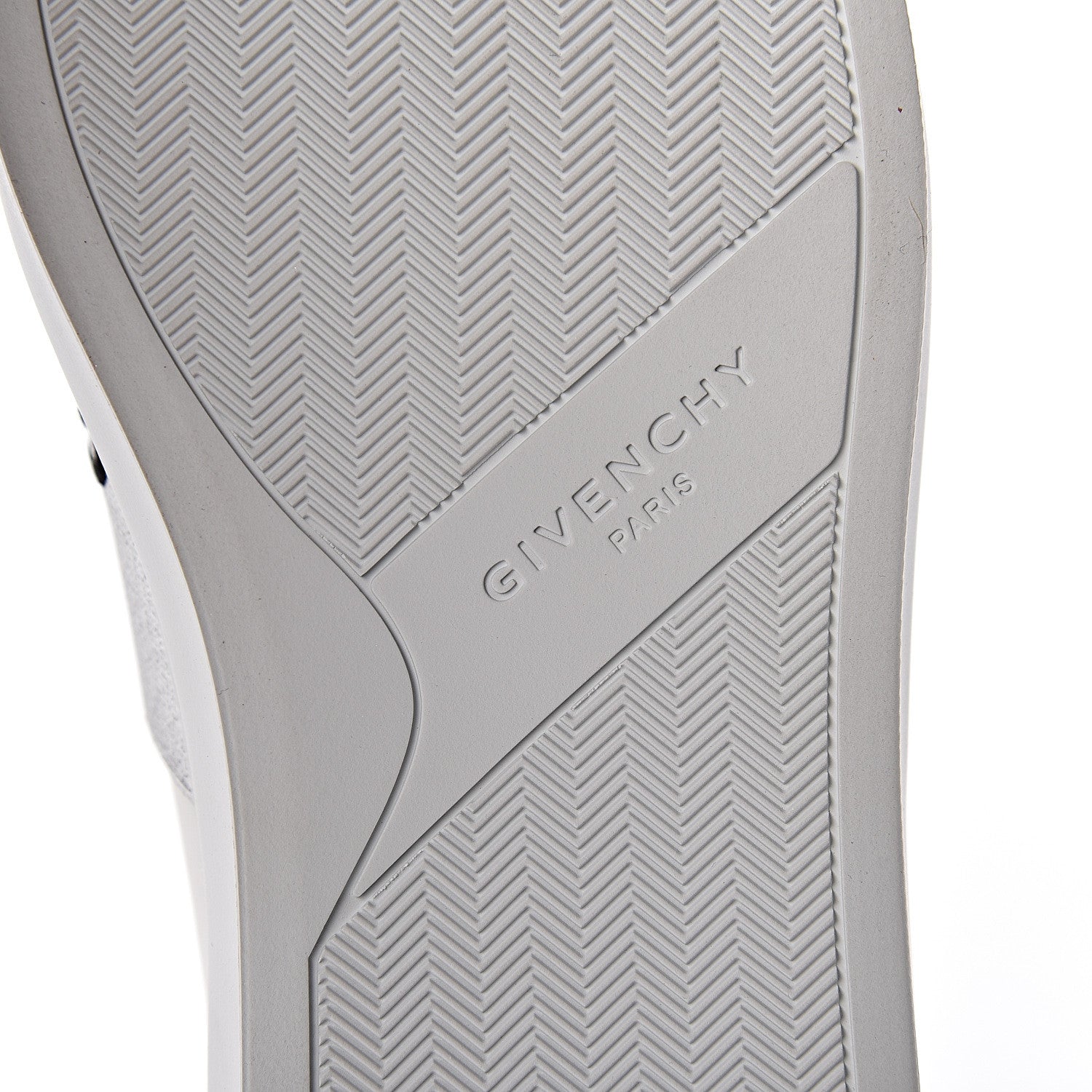 Givenchy Calfskin Band Logo Womens Urban Street Sneakers 38 Argent 6 of 9
