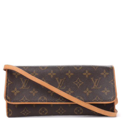 Louis Vuitton Monogram Pochette Twin GM 1 of 9