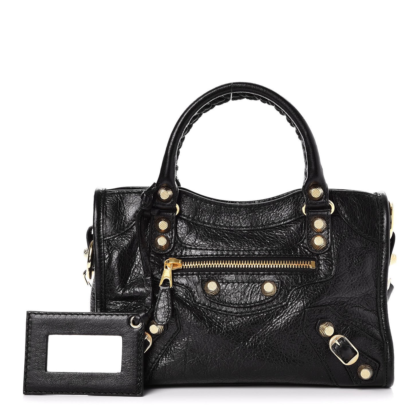 Agneau Giant 12 Gold Hardware Mini City Black