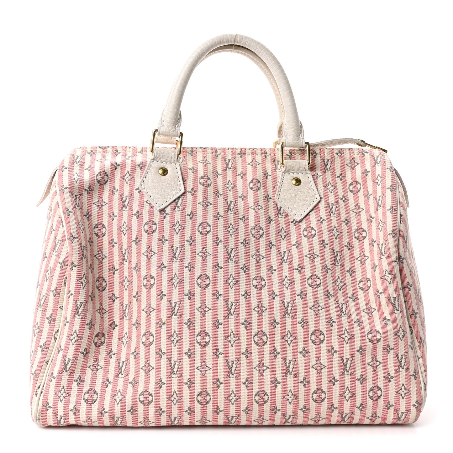 Mini Lin Croisette Speedy 30 Rouge