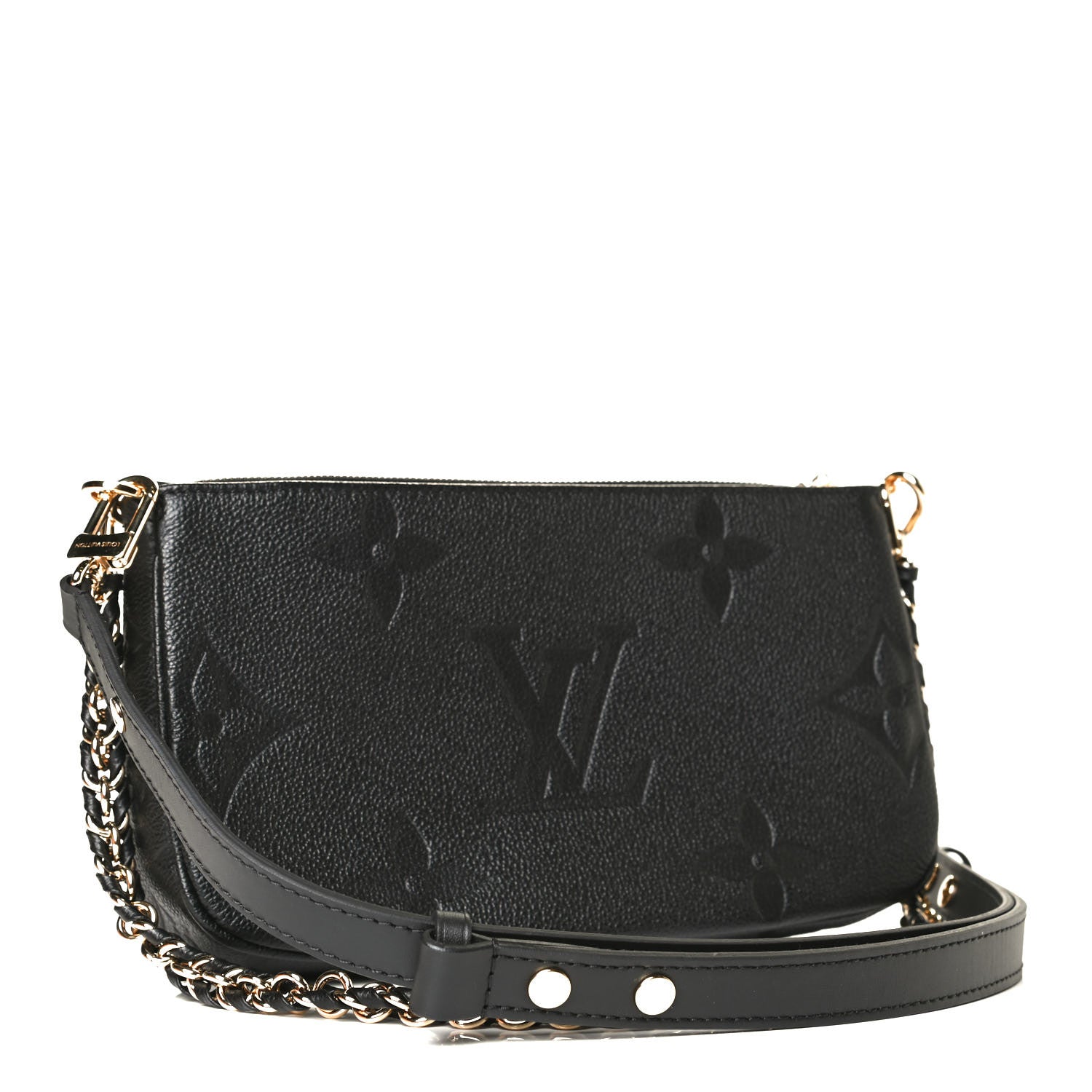 Louis Vuitton Empreinte Monogram Giant Multi Pochette Accessories Black 2 of 11