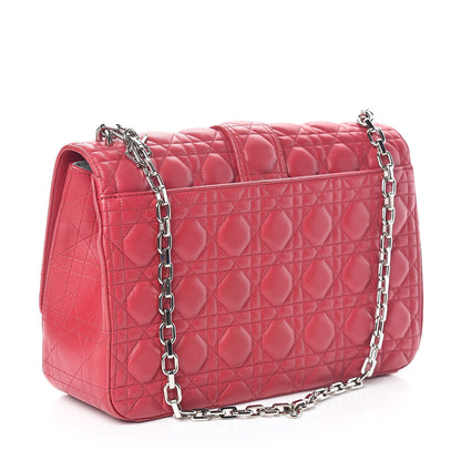 Christian Dior Lambskin Cannage Large Miss Dior Flap Pink 3 of 8