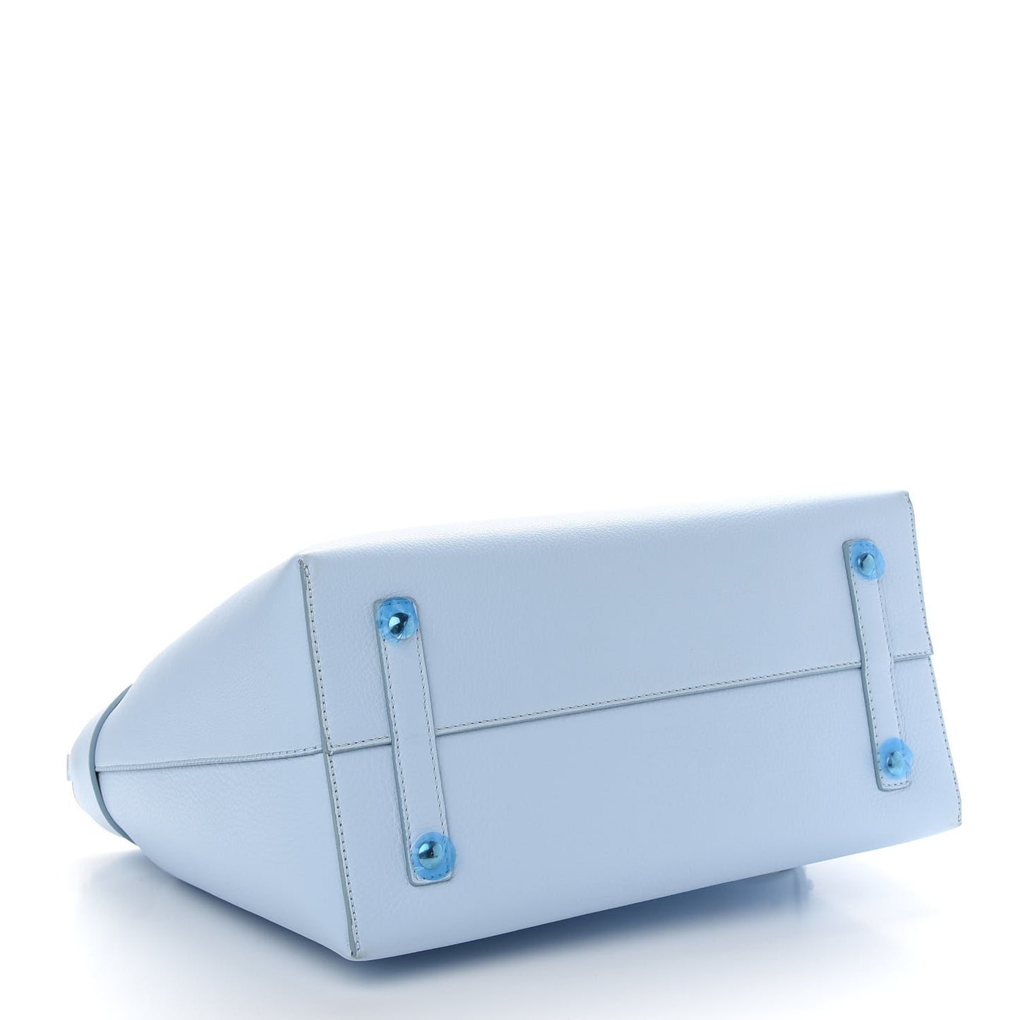 Marais Calfskin Medium Belt Bag Pale Blue