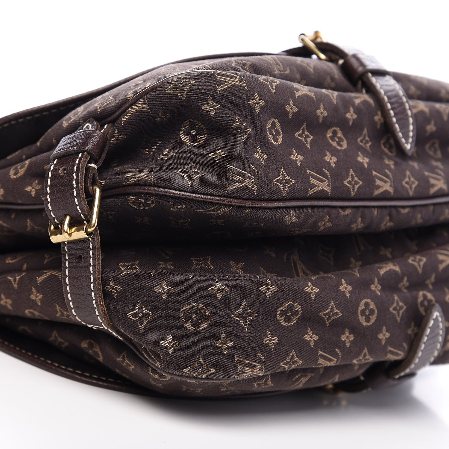Louis Vuitton Monogram Mini Lin Saumur Ebene 8 of 10