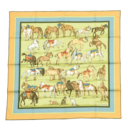 Hermes Cotton D'Apres Van Der Meulen Scarf 70 1 of 5