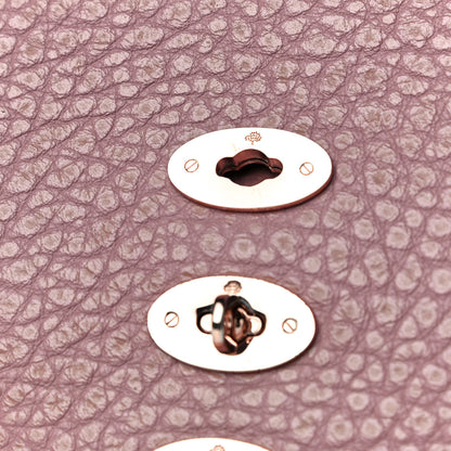 Mulberry Heavy Grain Calfskin Small Bryn Dark Blush 17 of 17