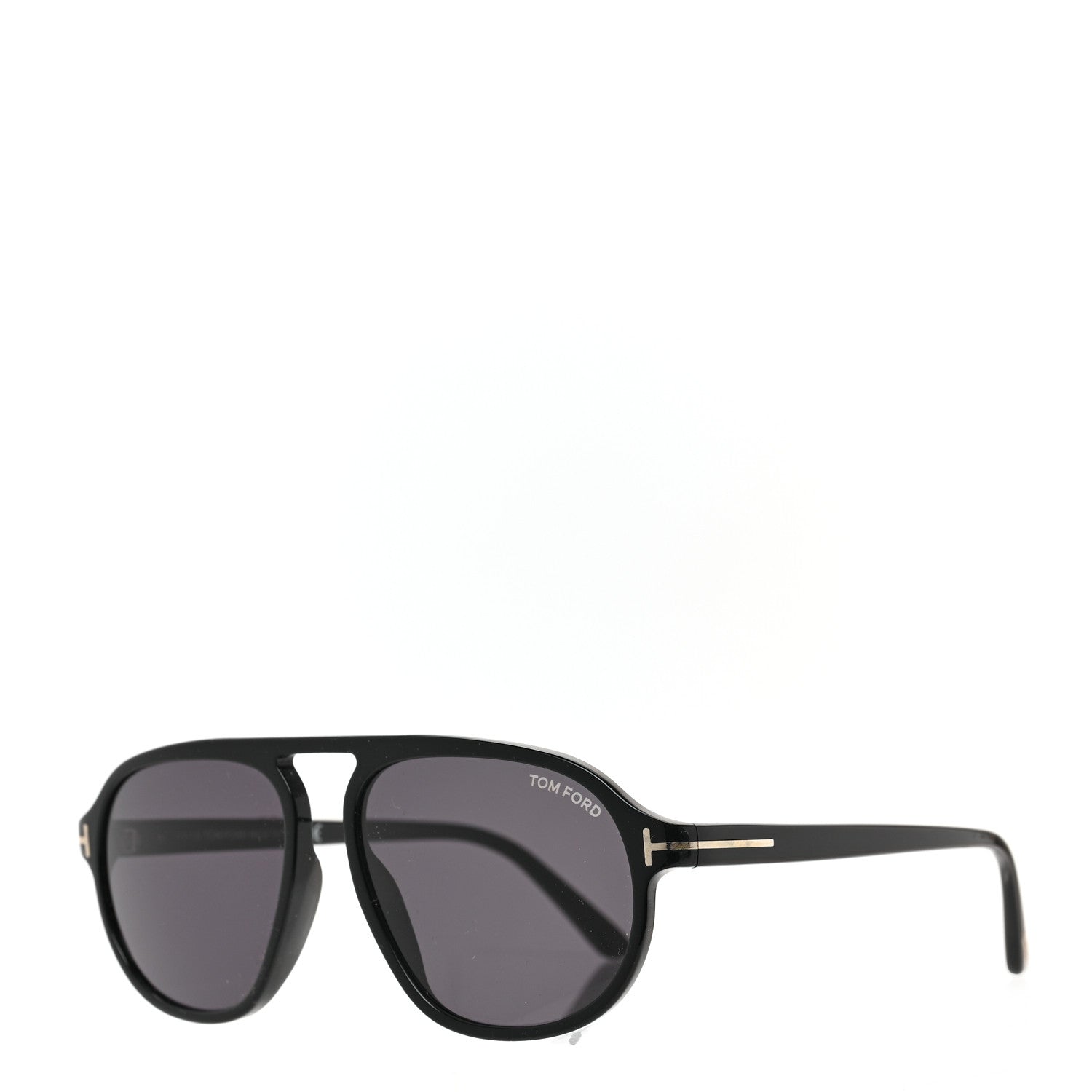 Tom Ford Acetate Aviator Sunglasses TF755 Black 1 of 6